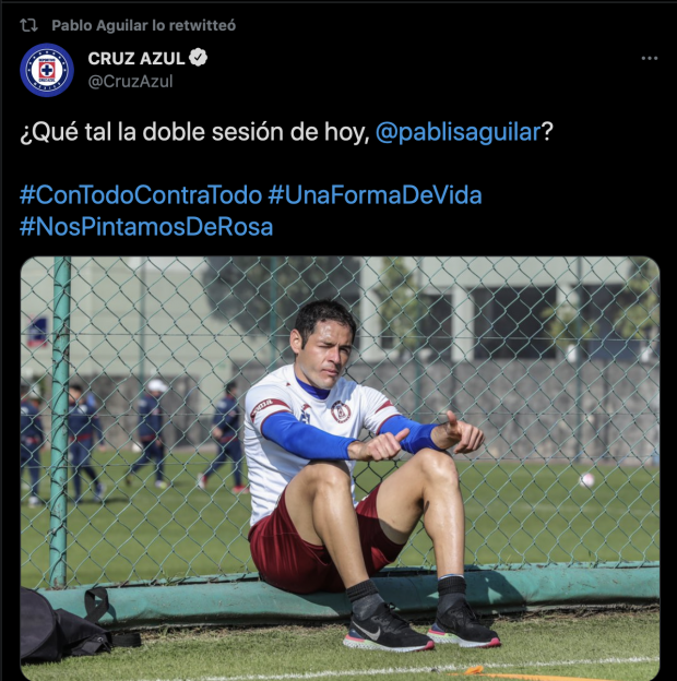 Cruz Azul y Pablo Aguilar tienen una relación desde 2018.