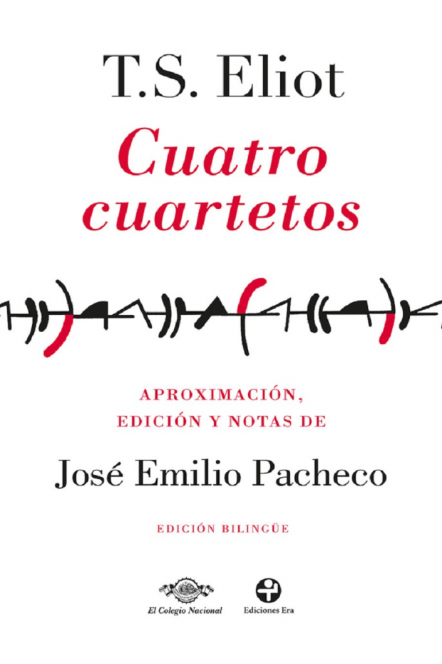 Portada de la traducción de "Cuatro cuartetos" realizada por José Emilio Pacheco.