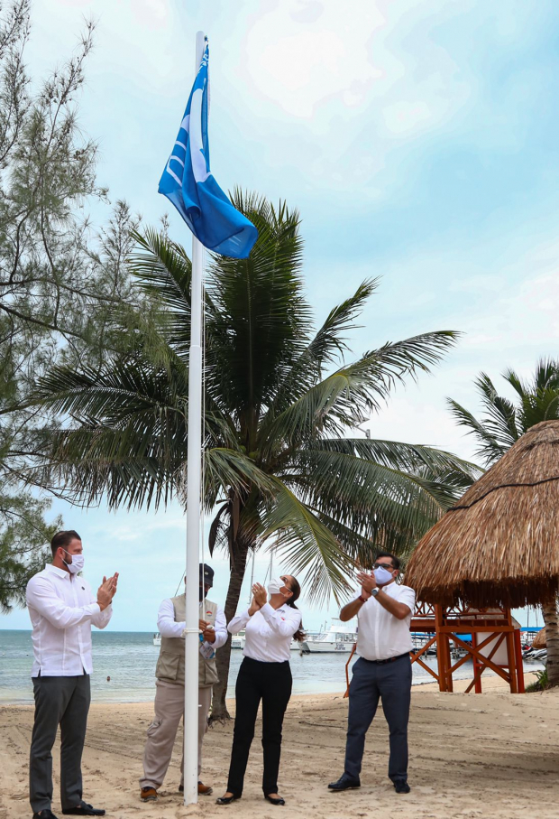 Se ubica Cancún en primer lugar con 39 distintivos Blue Flag