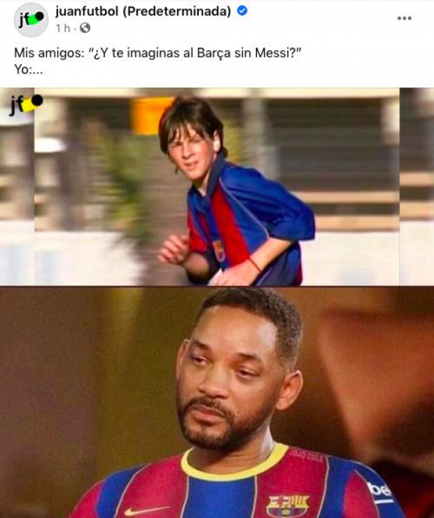 Lionel Messi y los memes tras quedar como agente libre.