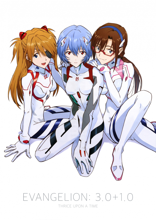 Asuka, Rei y Mari