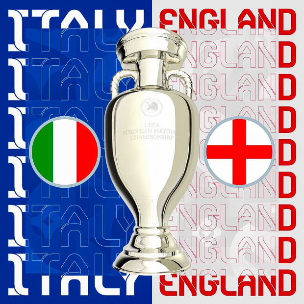 Italia e Inglaterra chocan este fin de semana en la final de la Euro.