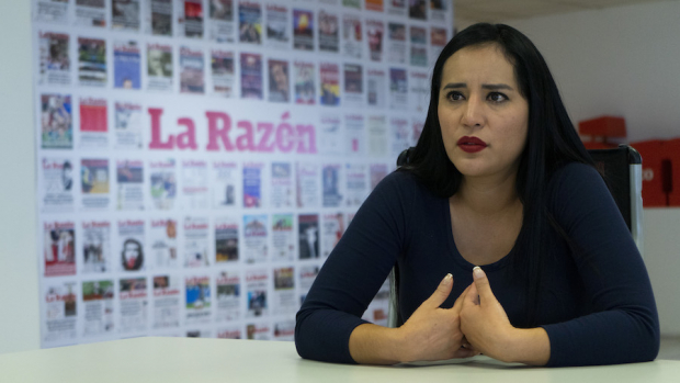 La alcaldesa electa, en entrevista con La Razón.