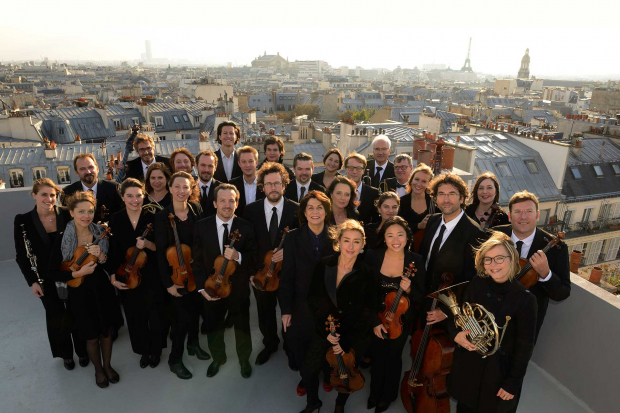 Integrantes de la Paris Mozart Orchestra, que se presenta en la ciudad de Guanajuato.