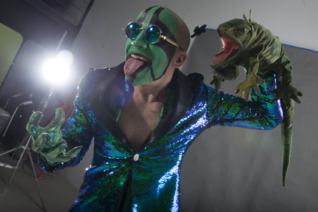Mr. Iguana, luchador profesional.
