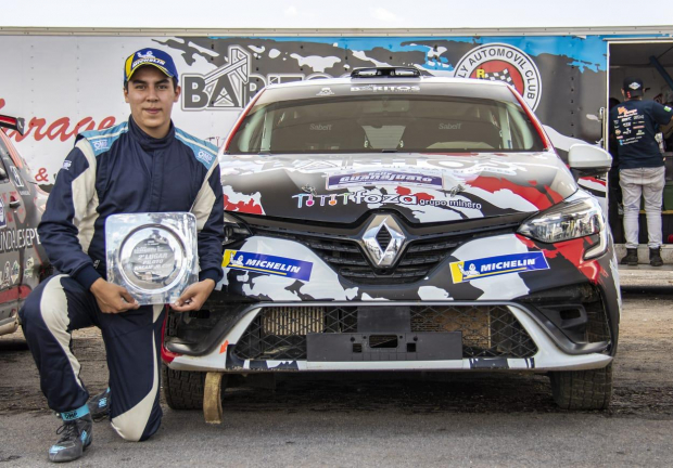 Alex Mauro participo en el Rally Guanajuato 2021.