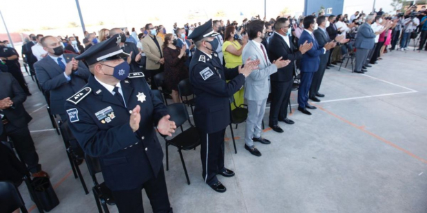 Inauguración de la Academia Municipal de Policía “Benito Juárez”.