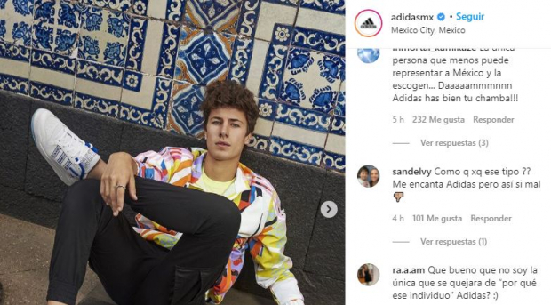 Las críticas a la campaña de Adidas con Juanpa Zurita