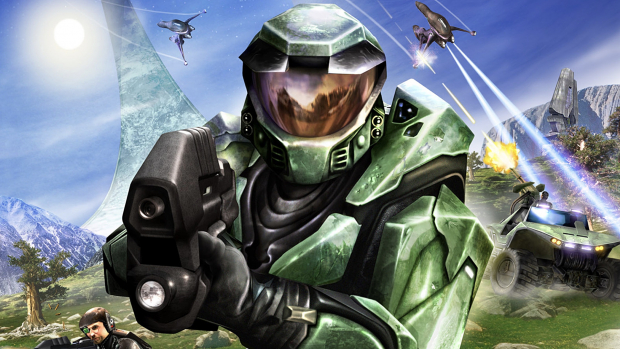 Halo: Combat Evolved, un videojuego del año 2001.