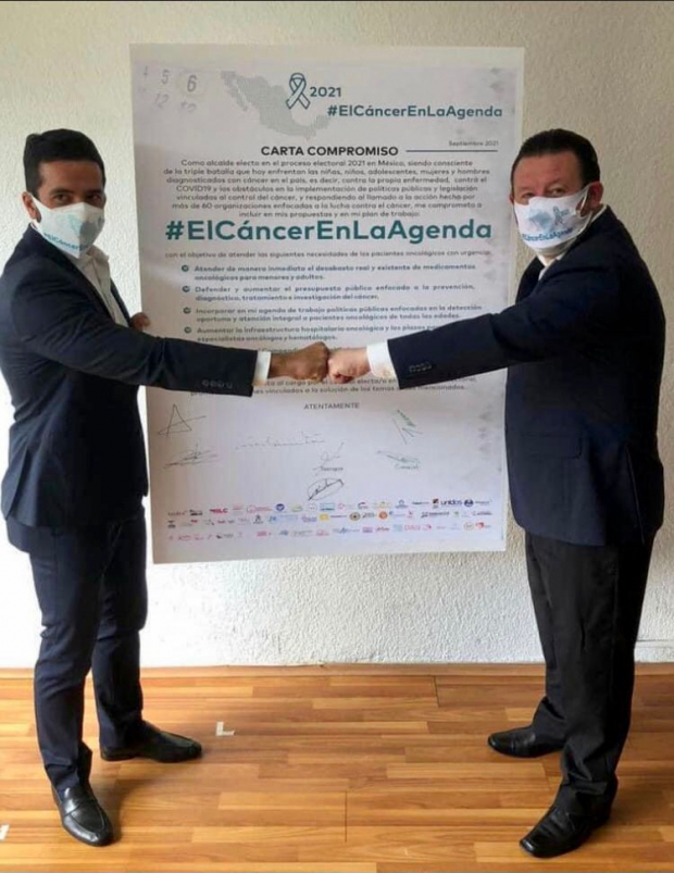 El compromiso firmado entre  “El Güero” Quijano y la Fundación Cáncer Warriors de México, A.C., será trascendental para la construcción de propuestas y programas de trabajo en apoyo de los contrerenses que padecen del cáncer
