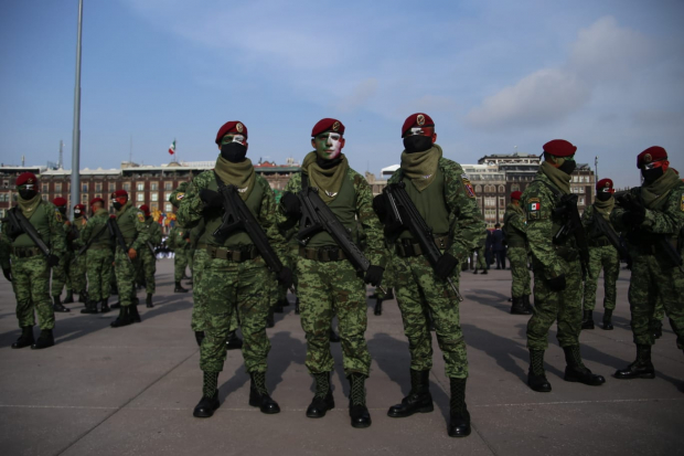 Durante el Desfile Militar de hoy, el Ejército Mexicano refrendó su compromiso con México y su pueblo