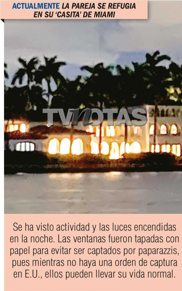 TV Notas publicó fotos de la casa de Inés Gómez Mont en Miami
