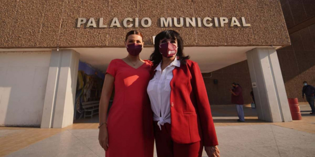 La alcaldesa de Mexicali reconoció el impulso y la unidad que promovió Marina del Pilar Ávila en su periodo al frente del Ayuntamiento.