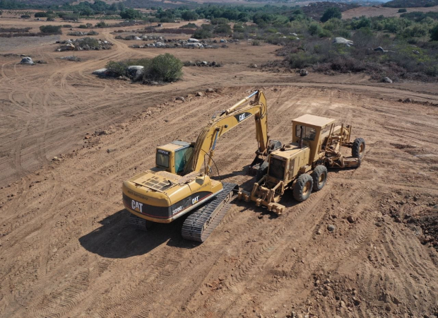Las zonas agrícolas del Valle de Guadalupe, devastadas por la construcción del Foro APM.