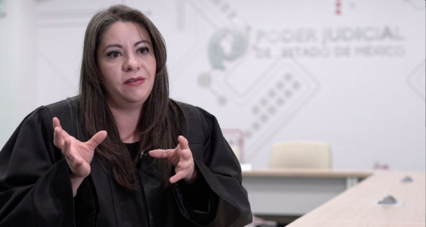 La jueza Luisa Isabel Morales Reynoso explicó las bondades de este sistema.