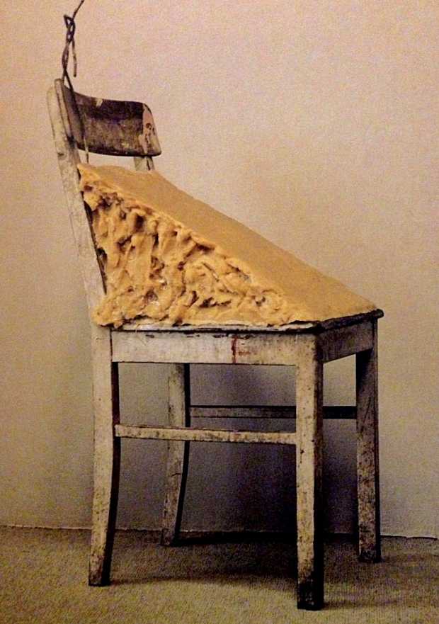 Silla cubierta de grasa, 1964.