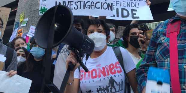 Alma Maldonado, investigadora del Cinvestav, dijo que no se permitirá que haya represalias contra los estudiantes del CIDE