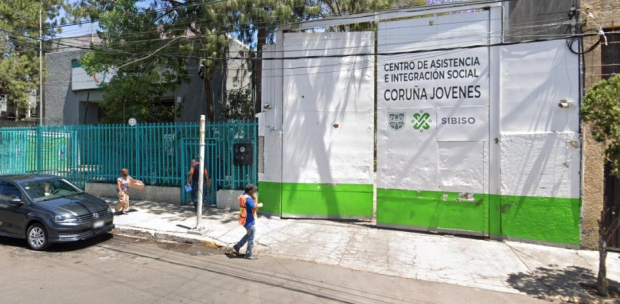 Albergue de la Coruña, en la alcaldía Iztacalco, donde, según las denuncias, se cometieron abusos contra menores de edad.
