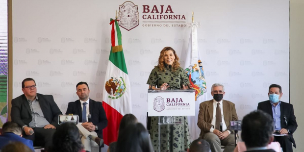 La gobernadora de Baja California, Marina del Pilar Ávila Olmeda, destacó la coordinación con el Gobierno de México y el del estado para esclarecer los asesinatos de 2 periodistas.