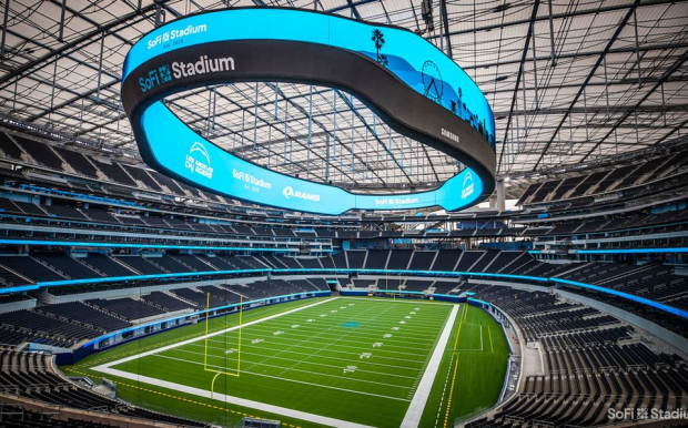 SoFi Stadium está listo para albergar el Super Bowl LVI