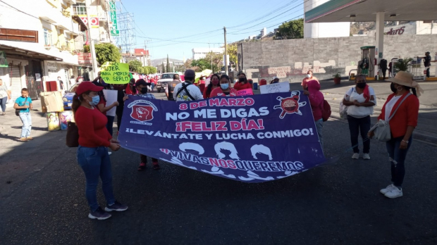 Protesta en Chilpancingo, Guerrero.