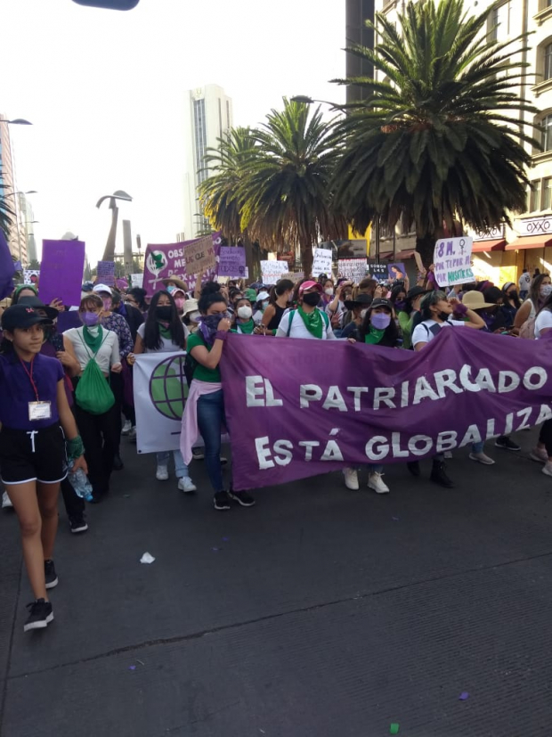 Mujeres demandan el final del patriarcado