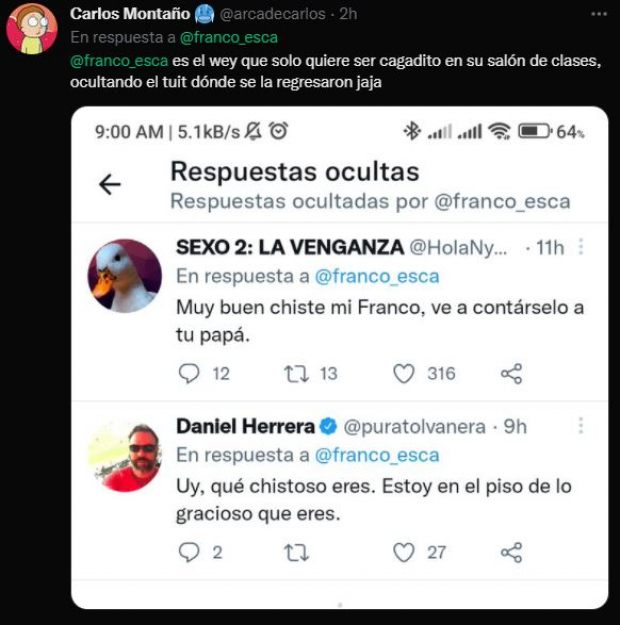 Fans humillan a Franco Escamilla