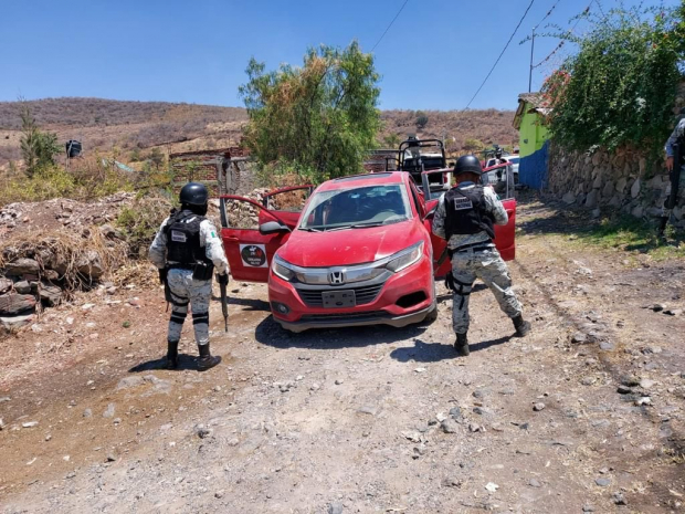 Autoridades en Michoacán aseguraron 3 vehículos, 2 de ellos blindados
