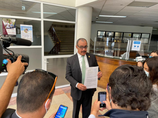 El magistrado Gabriel Humberto Sepúlveda Reyes presentó la denuncia.