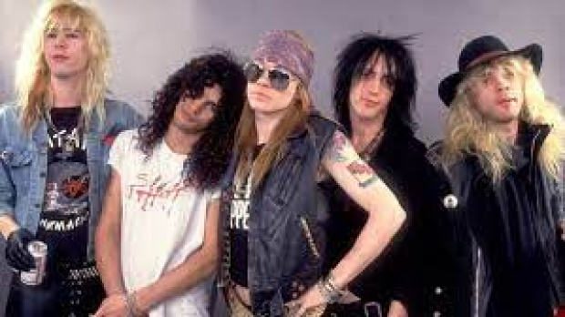 En la foto la banda Guns N’ Roses