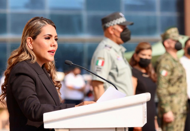"Jamás le daremos la espalda a nuestros trabajadores, trabajadoras", sostuvo Evelyn Salgado, gobernadora de Guerrero