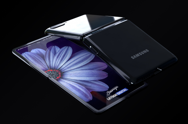 Galaxy Z Flip es el smartphone de Samsung con pantalla plegable.