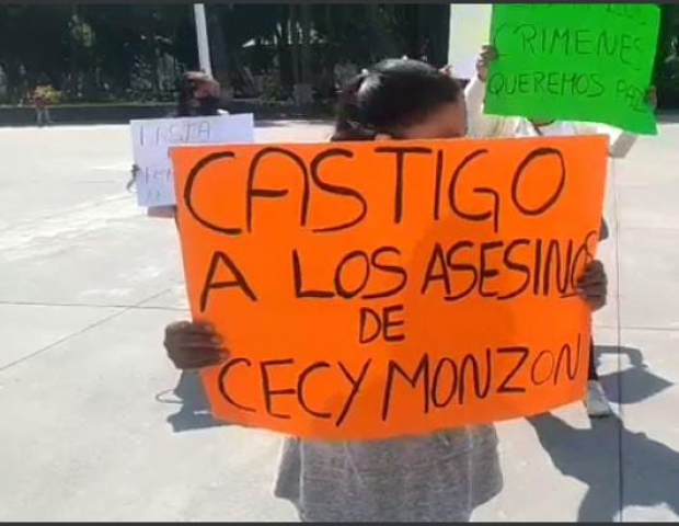 Exigen justicia para Cecilia Monzón, activista ultimada en Cholula, Puebla.