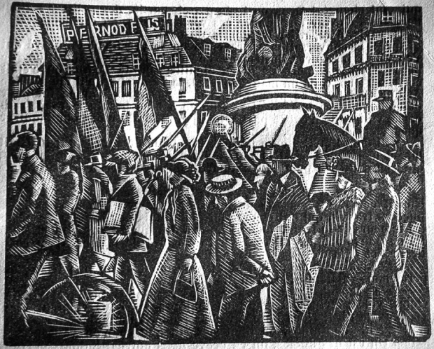 Edición ilustrada por Clément Serveau de Viaje al fin de la noche, 1935.