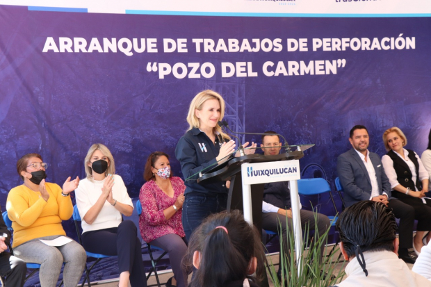 Romina Contreras anuncia arranque de perforación del "Pozo del Carmen".