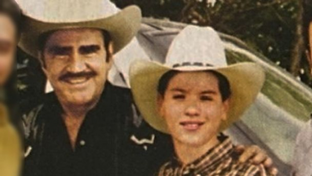 Vicente Fernández y su supuesto hijo Rodrigo Fernández