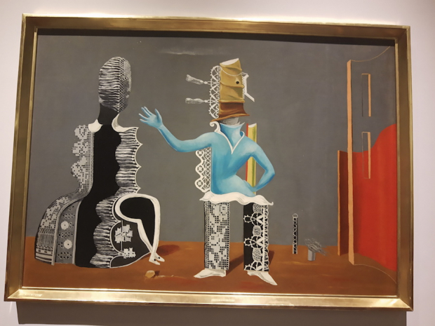 La pareja (1923), de Max Ernst.