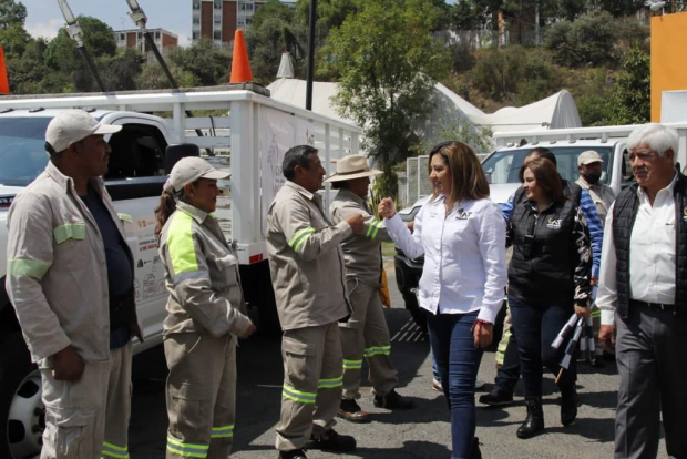 González Magallanes reconoció la labor de trabajadores y trabajadoras en Tlalpan.