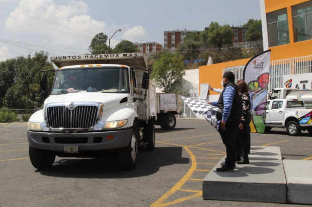 El "Operativo Relámpago" en Tlalpan contará con apoyo de pipas, camiones y camionetas.