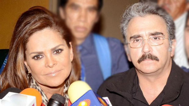 Vicente Fernández Jr. y Mara Patricia Castañeda