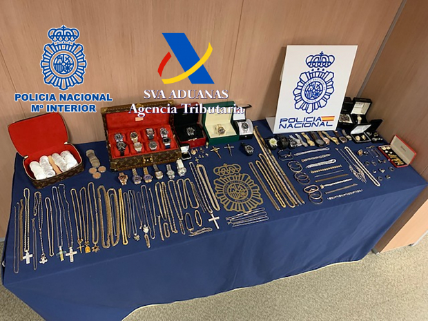 Metálicos de narcotraficantes detenidos en España.