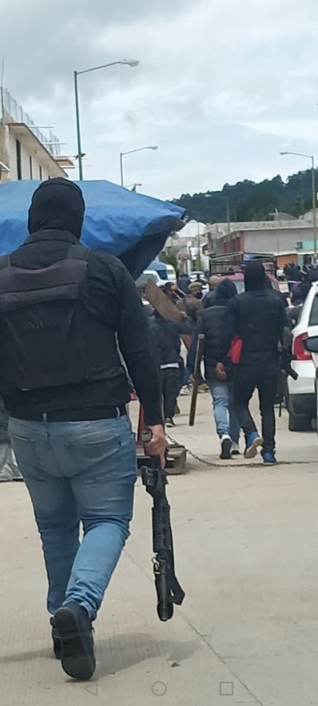Encapuchados del grupo criminal “Los motonetos” se apoderan por 4 horas de las calles y hacen disparos