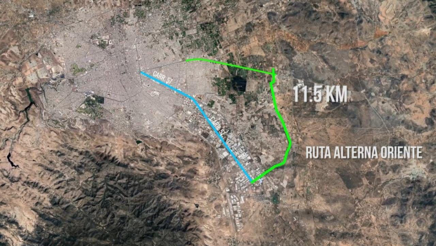 Un segundo macro proyecto hará realidad la Ruta Alterna Oriente hacia la Zona Industrial de San Luis Potosí
