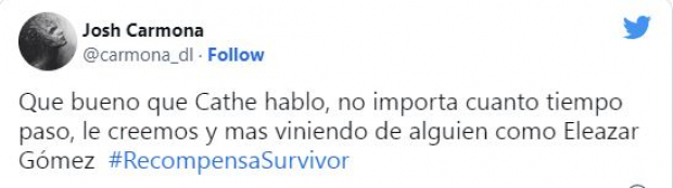 Usuarios dicen que el agresor de Cathe de Survivor México 2022 fue Eleazar Gómez
