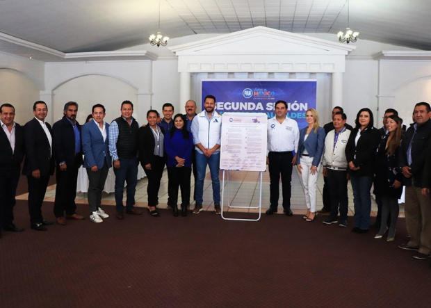 Segunda Sesión Plenaria de alcaldes del Partido Acción Nacional en Edomex.