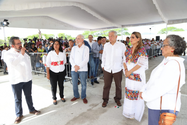 AMLO celebró la culminación de esta primera etapa del Libramiento Poniente de Acapulco