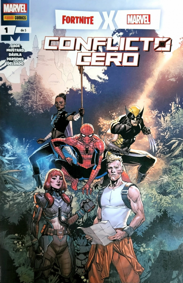 Portada del primer número de Conflicto Cero, serie de Marvel Comics