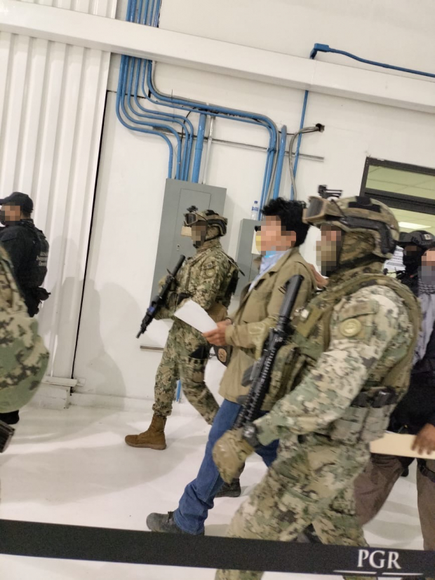 Elementos navales y de la FGR lograron la detención del “objetivo prioritario para el Gobierno de México y de los Estados Unidos"