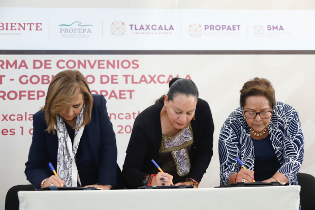 Semarnat y gobierno de Tlaxcala acuerdan acciones para combatir la tala clandestina