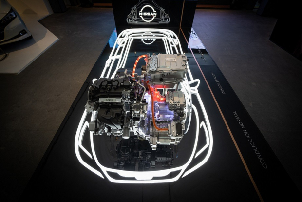 Productos clave como Nissan LEAF, el nuevo Nissan Kicks e-POWER y el icónico motor de Nissan e-POWER fueron los protagonistas de la sección de electrificación de Nissan Futures.